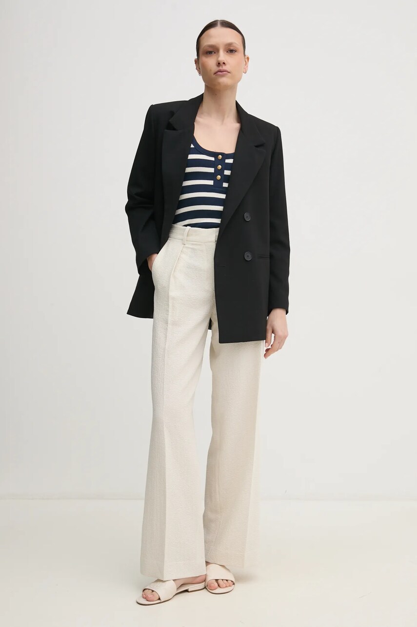 Топ Tommy Hilfiger колір синій WW0WW43920