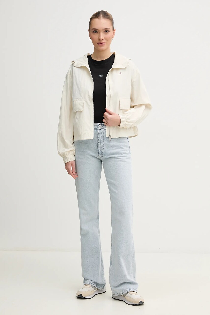 Бавовняна футболка Calvin Klein Jeans жіноча колір чорний J20J225243