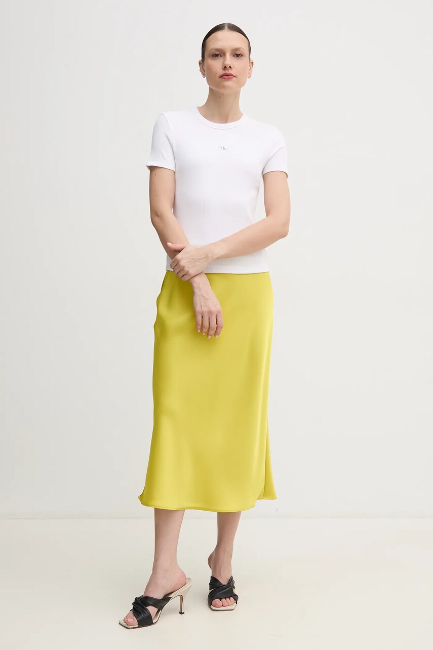 Футболка Calvin Klein Jeans жіноча колір білий J20J225245