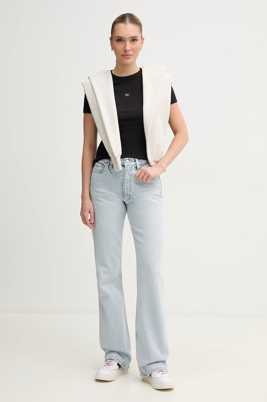 Футболка Calvin Klein Jeans жіноча колір чорний J20J225245