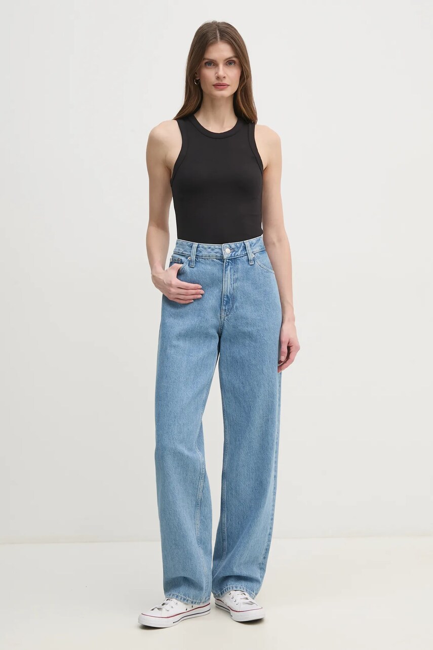 Топ Calvin Klein Jeans жіночий колір чорний J20J225315