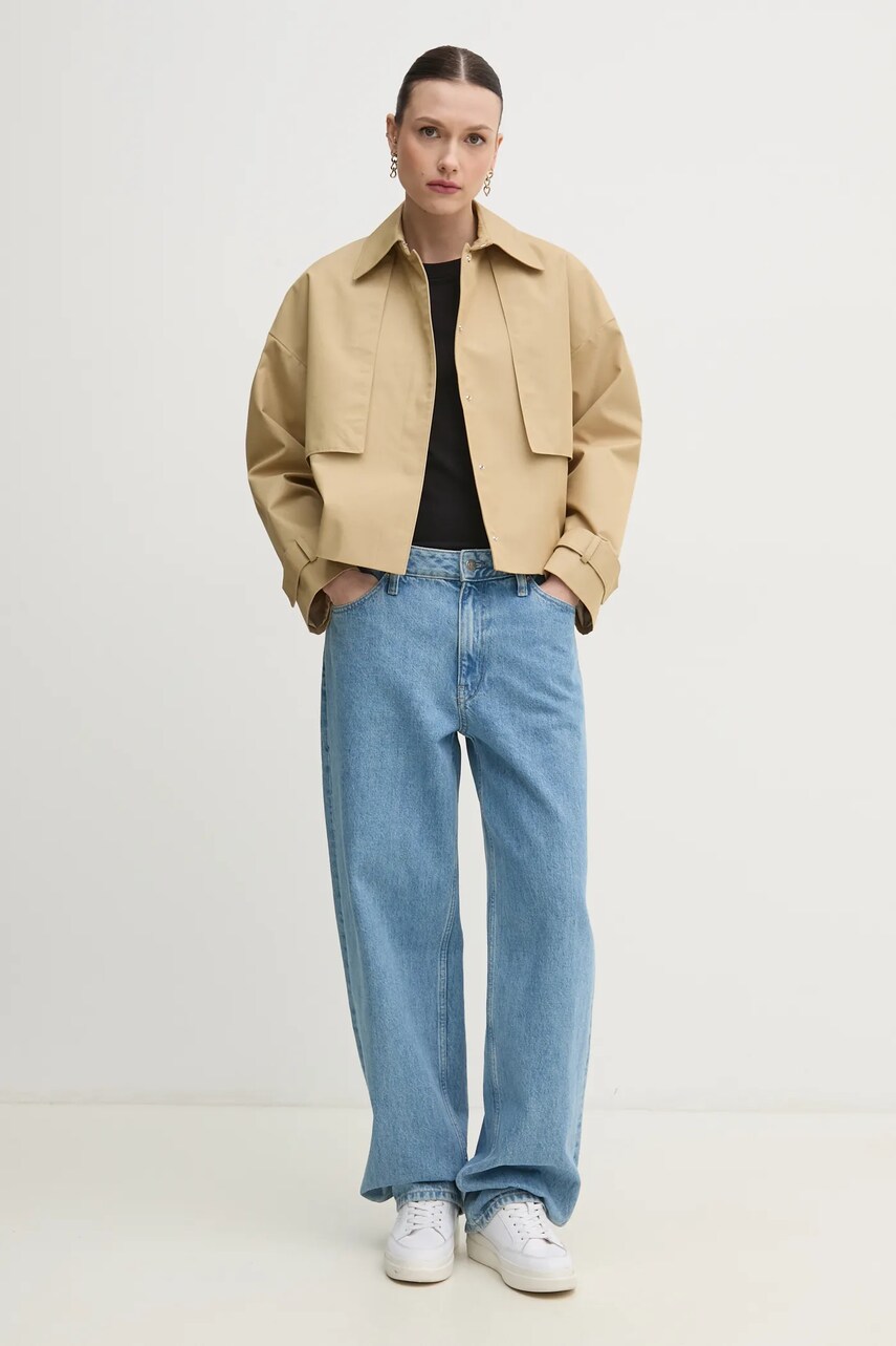 Бавовняна футболка Calvin Klein Jeans жіноча колір чорний J20J225540