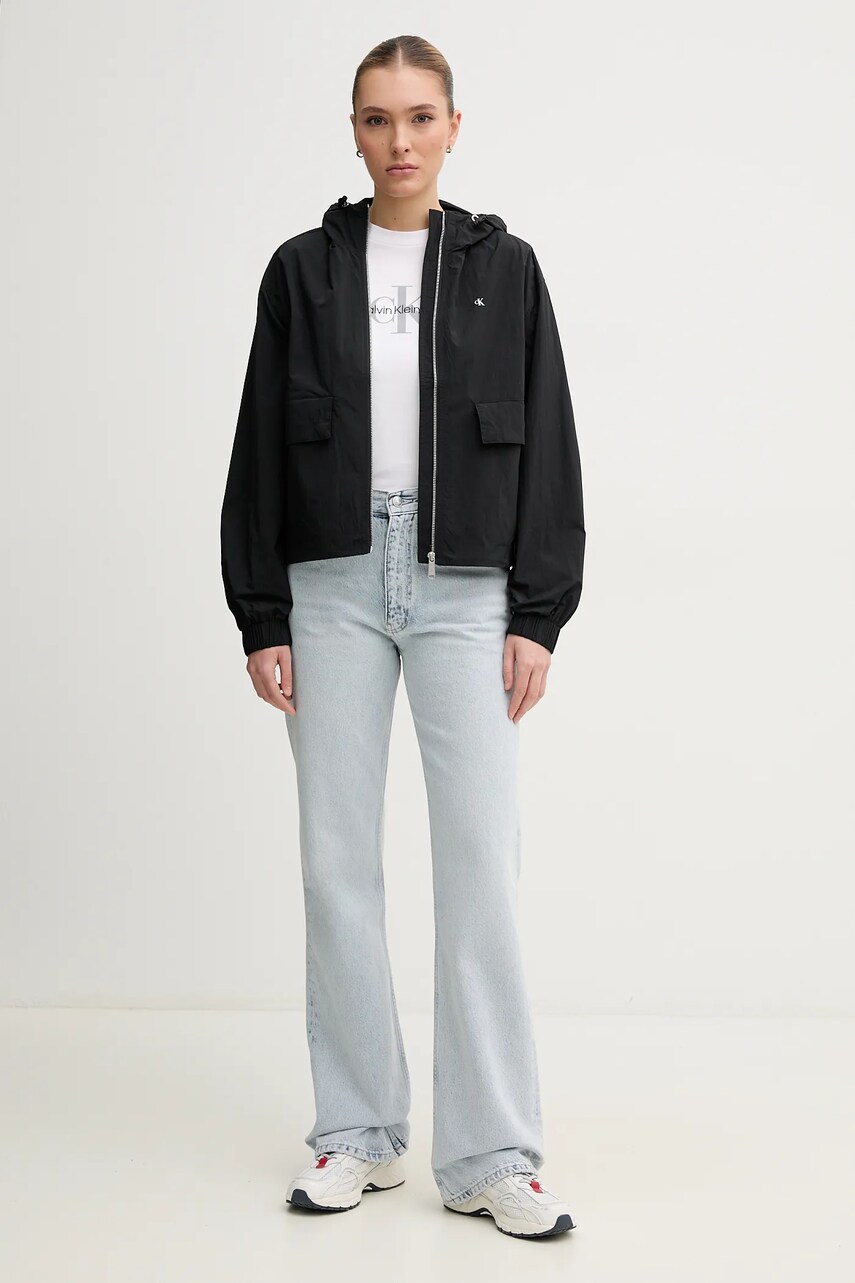 Бавовняна футболка Calvin Klein Jeans жіноча колір білий LV047B863G