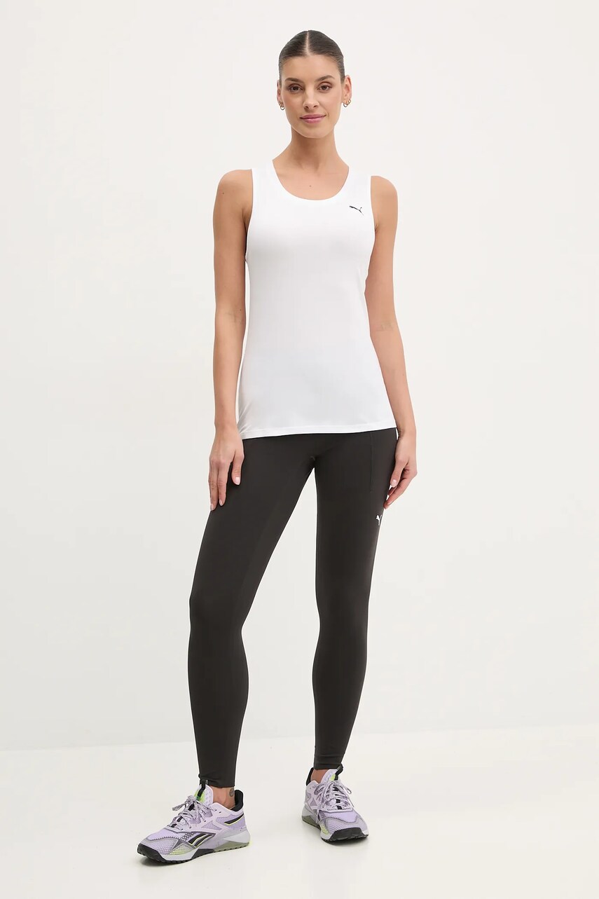Топ для тренувань Puma Train All Day Essentials колір білий 525886