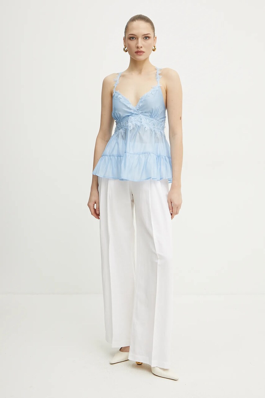 Блузка Ermanno Scervino жіноча однотонна 56TL025ES3