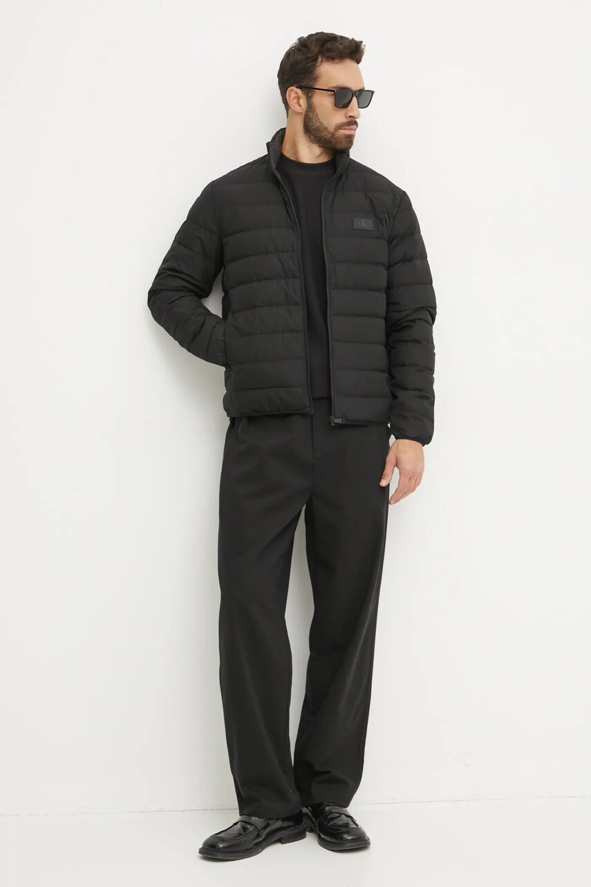 Футболка Calvin Klein Jeans чоловіча колір чорний однотонна J30J326752