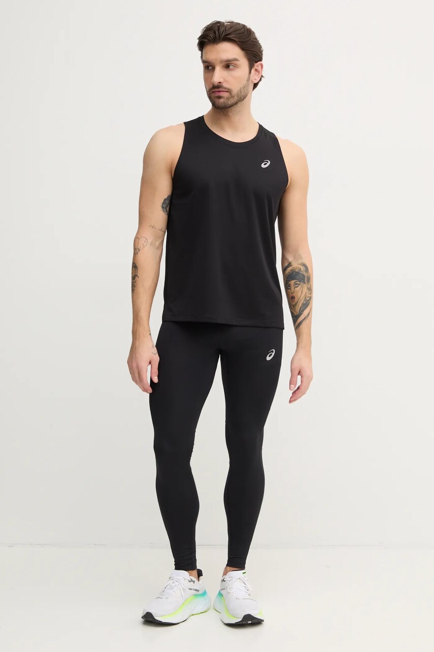Бігова футболка Asics Core колір чорний 2011D223