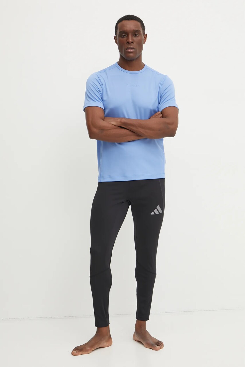 Тренувальна футболка Calvin Klein Performance однотонний LVGMS5K159