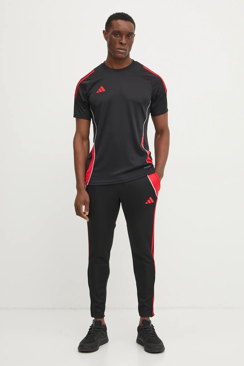 Тренувальна футболка adidas Performance Tiro 24 колір чорний з аплікацією JP2494