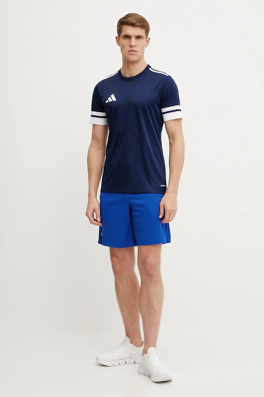 Тренувальна футболка adidas Performance Squad 25 колір синій з аплікацією JG5830