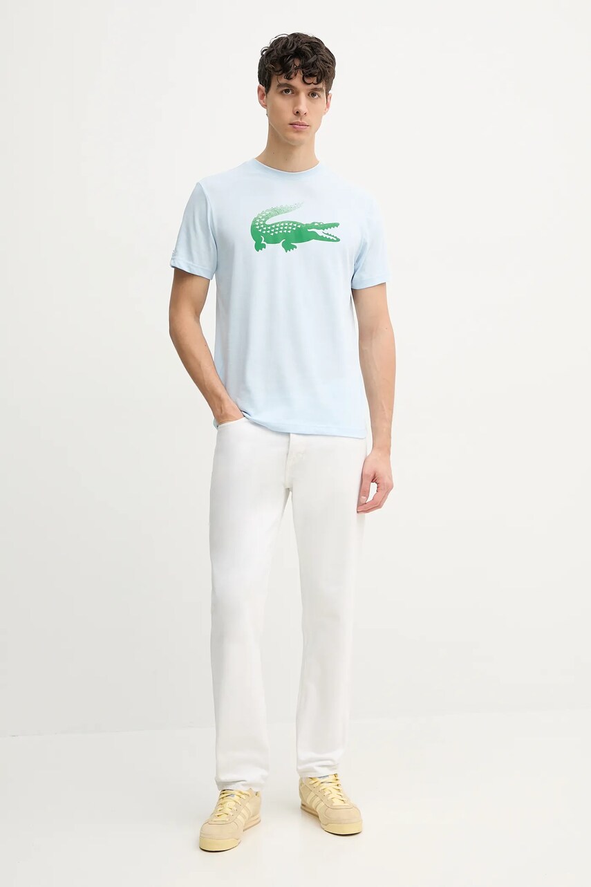 Футболка Lacoste чоловіча з принтом TH8970