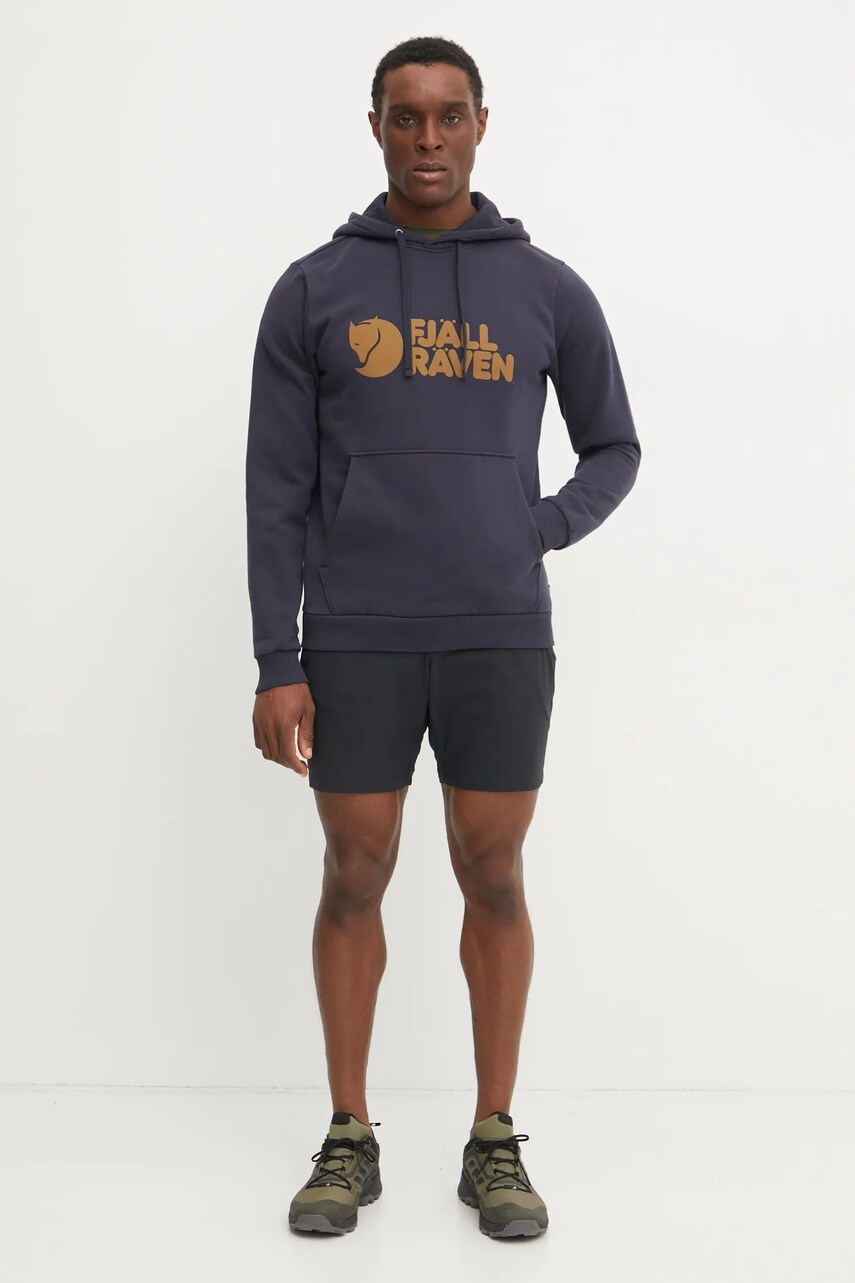 Спортивна футболка Fjallraven Abisko Wool колір зелений однотонна F87193