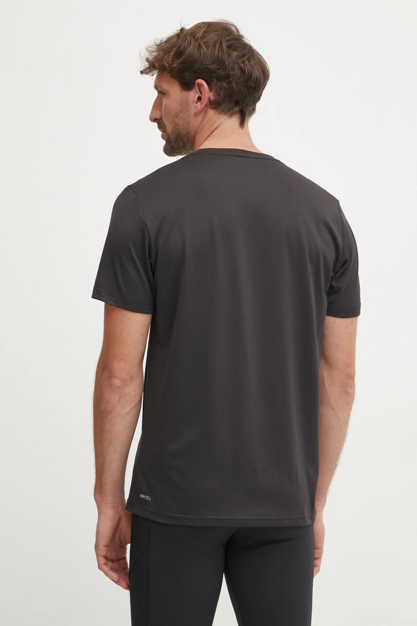 Тренувальна футболка Puma Tad Essentials Solid Cat колір чорний з принтом 525921