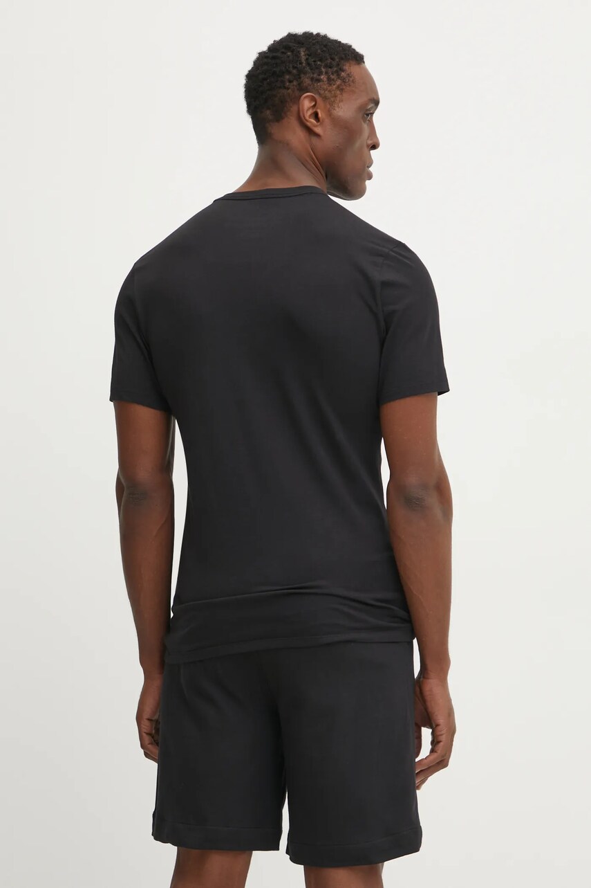 Футболка Calvin Klein Underwear 3-pack чоловіча колір чорний однотонна LV00NB4186