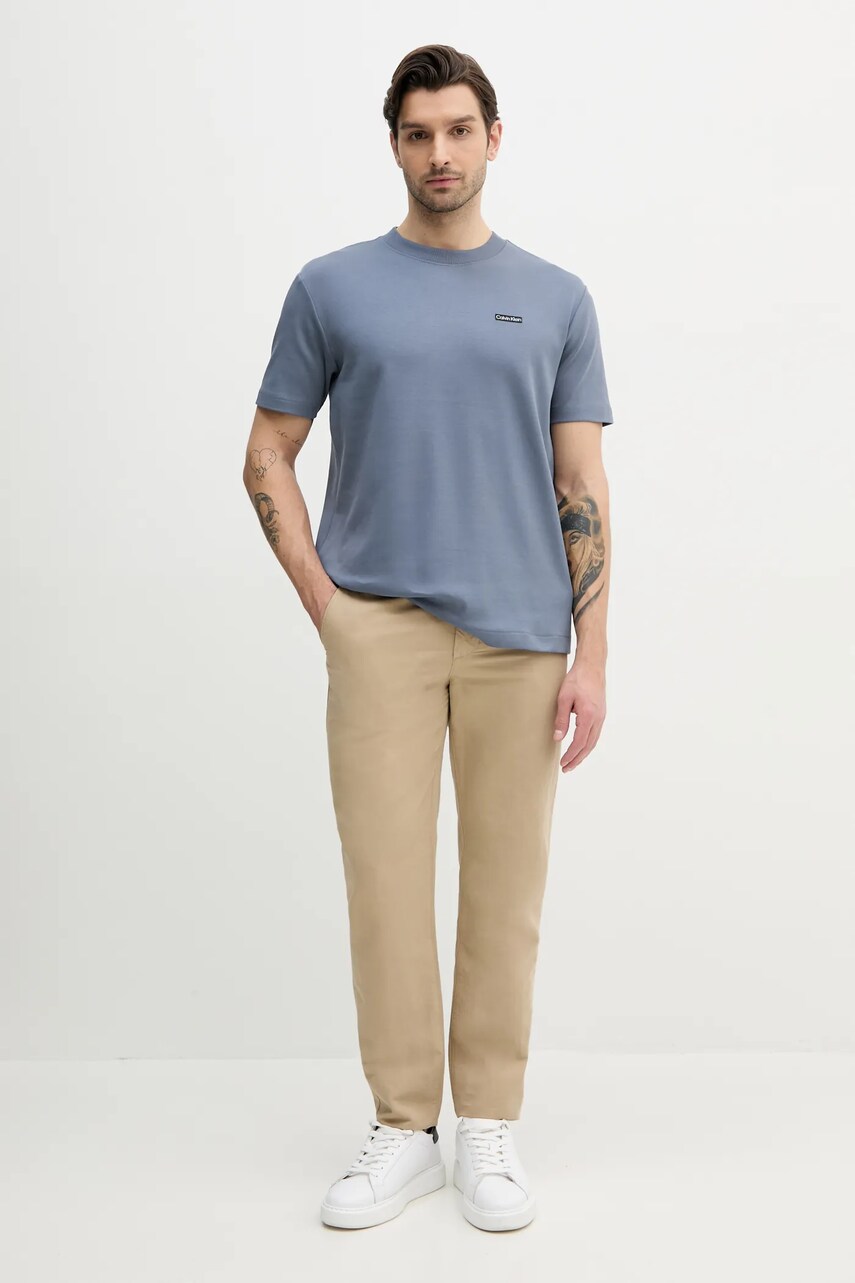 Футболка Calvin Klein Jeans чоловіча однотонна J30J327234