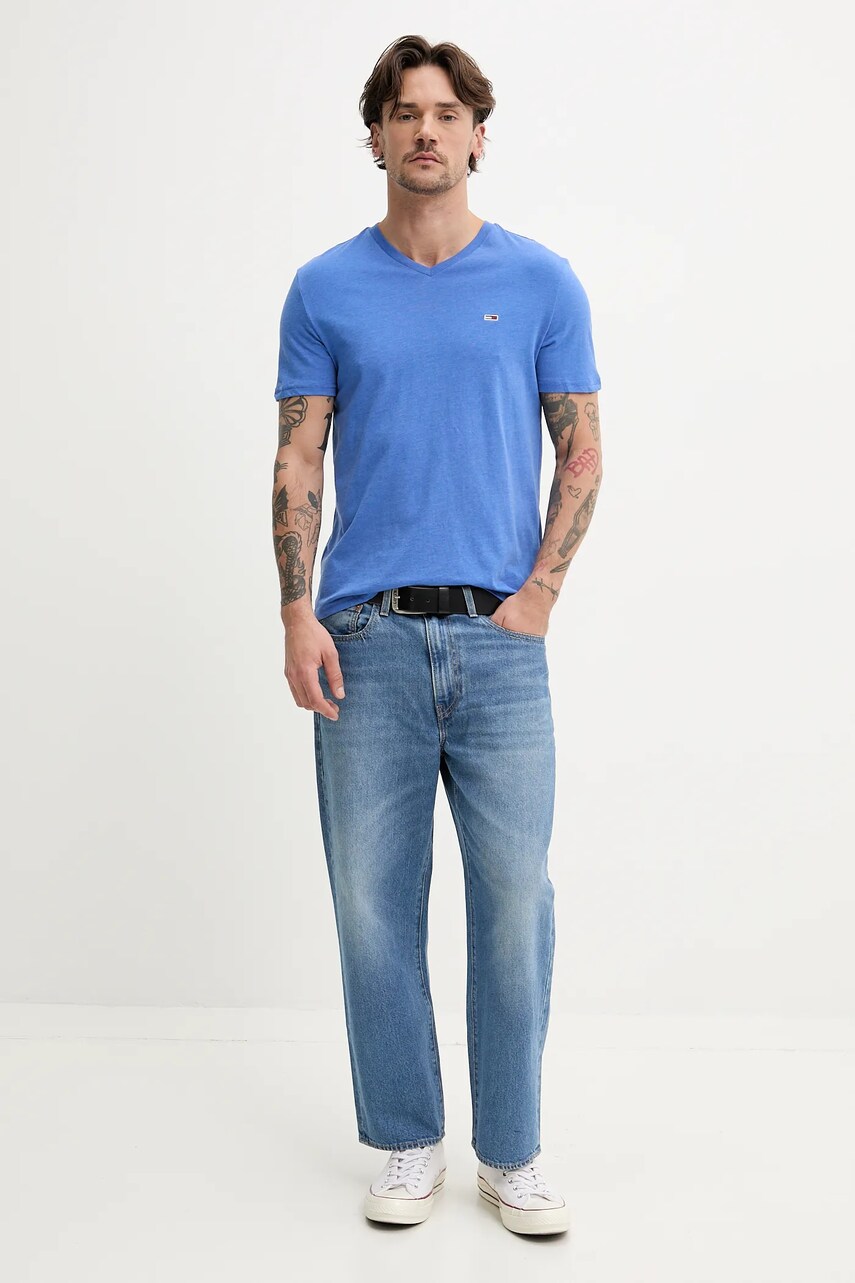 Футболка Tommy Jeans чоловіча однотонна DM0DM20364