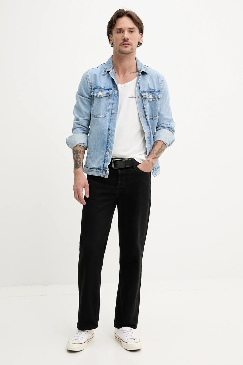 Бавовняна футболка Tommy Jeans колір білий DM0DM20790