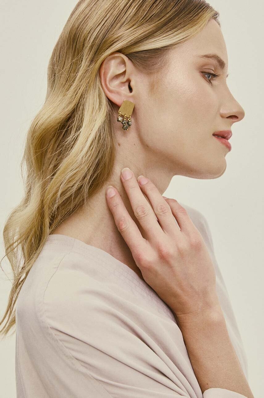 Позолочені сережки Answear Lab