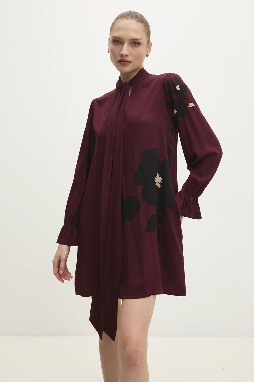 Сукня Answear Lab колір червоний mini oversize