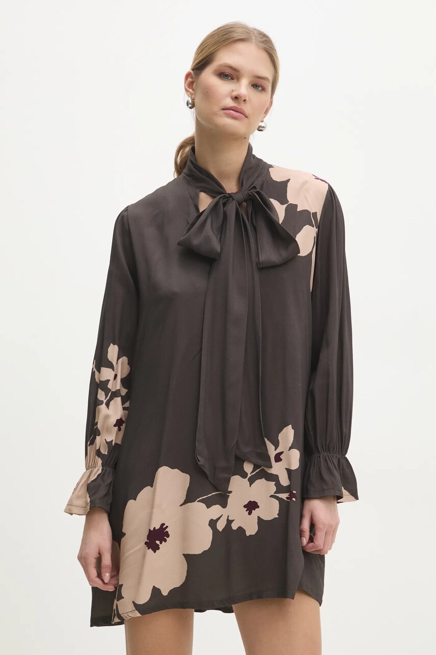 Сукня Answear Lab колір зелений mini oversize