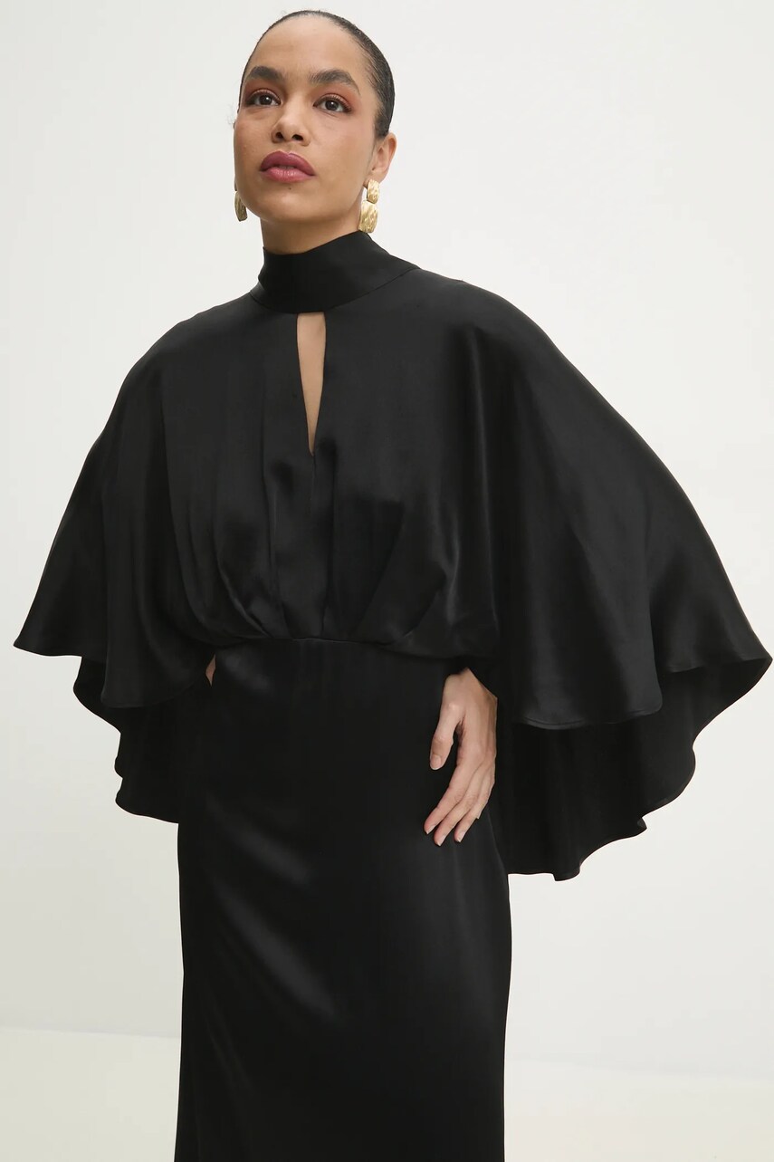 Сукня Answear Lab колір чорний maxi oversize