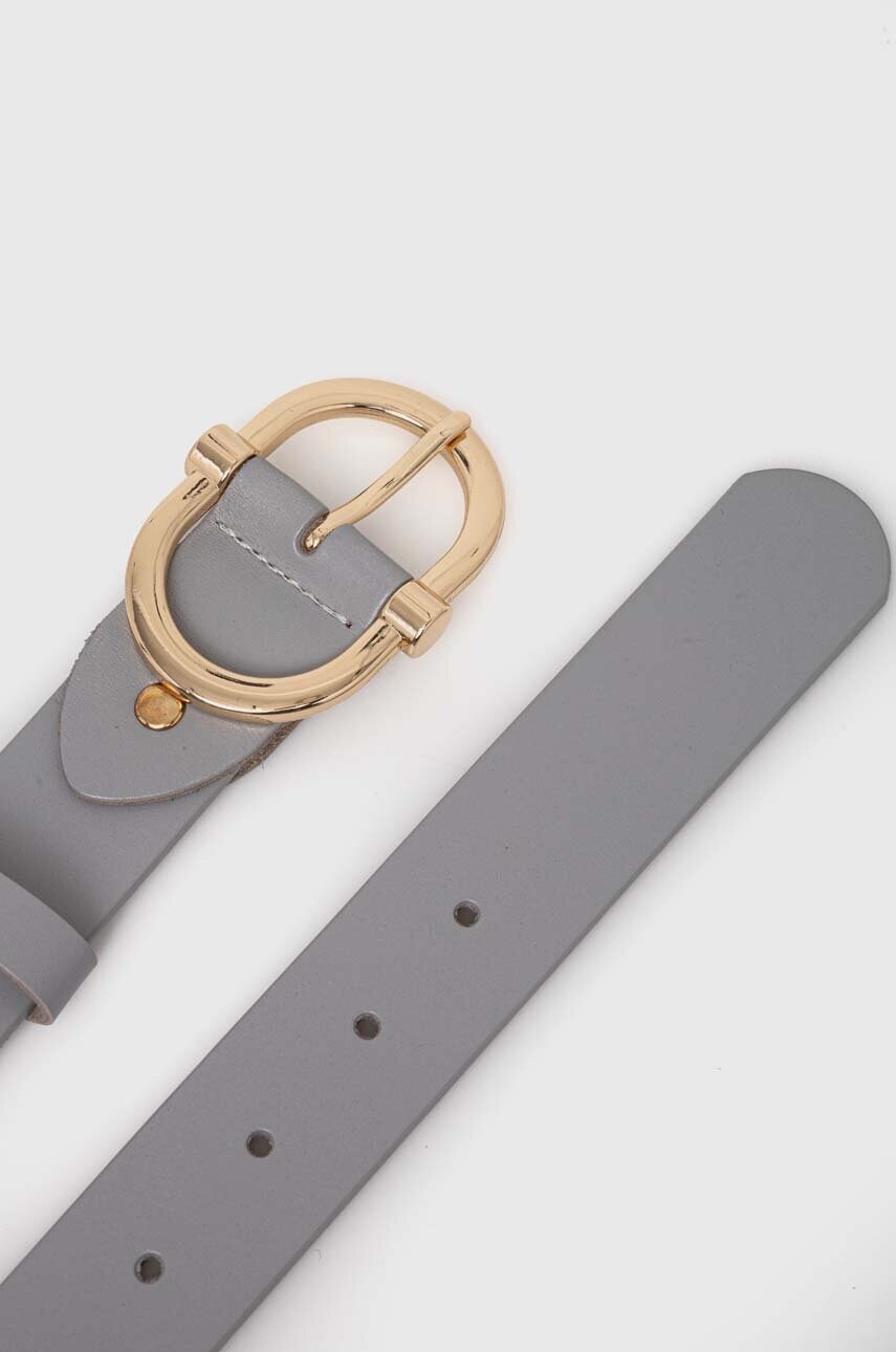 Шкіряний ремінь Answear Lab жіночий колір чорний