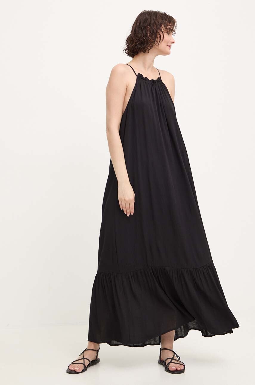 Сукня Answear Lab колір чорний maxi oversize