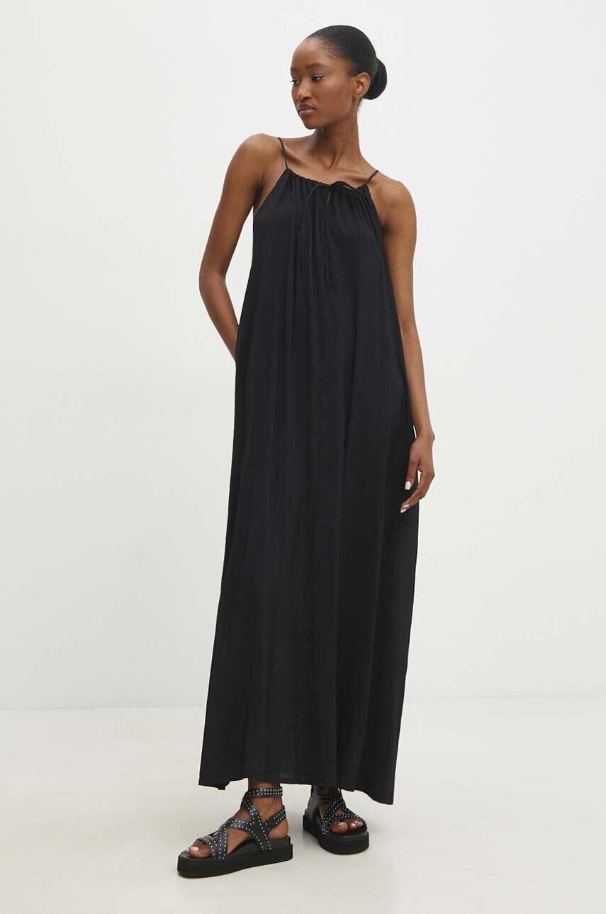 Сукня Answear Lab колір чорний maxi oversize