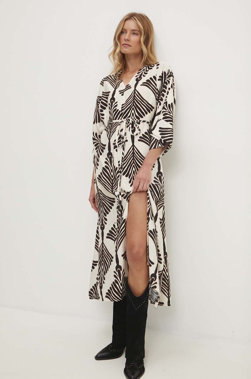 Сукня Answear Lab колір чорний maxi oversize