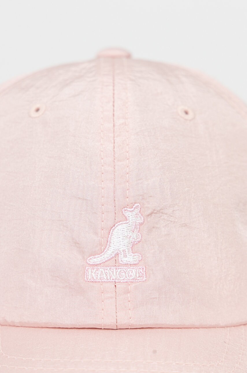 Кепка Kangol колір рожевий гладка K5280.DR667-DR667