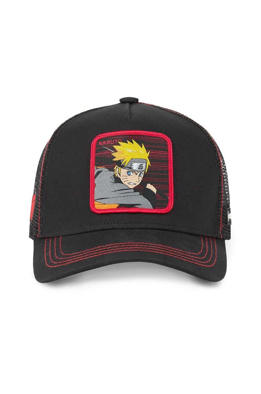 Кепка Capslab x Naruto колір чорний з аплікацією CL/NS/1/NAR2