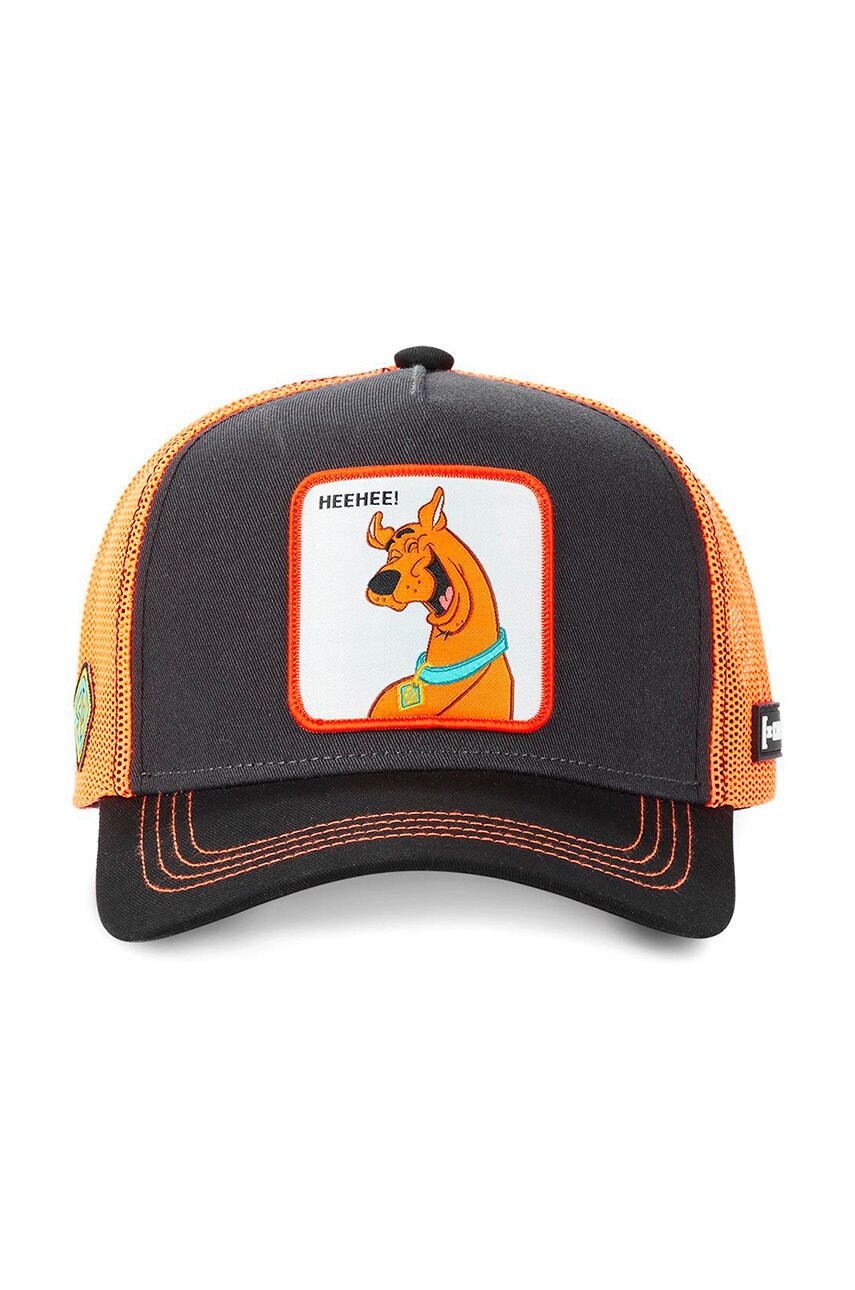 Кепка Capslab Scooby-doo колір сірий з аплікацією