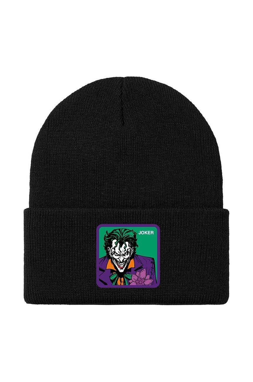 Шапка Capslab x DC Comics колір чорний  CL/DC/1/BON1/JOK1
