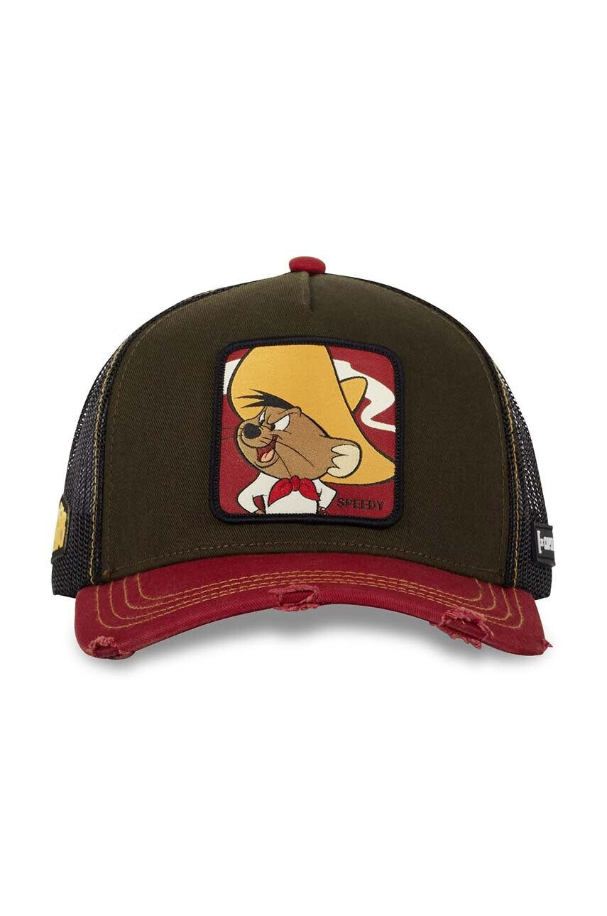 Кепка Capslab x Looney Tunes колір чорний з аплікацією CL/LOO10/1/CT/SPE