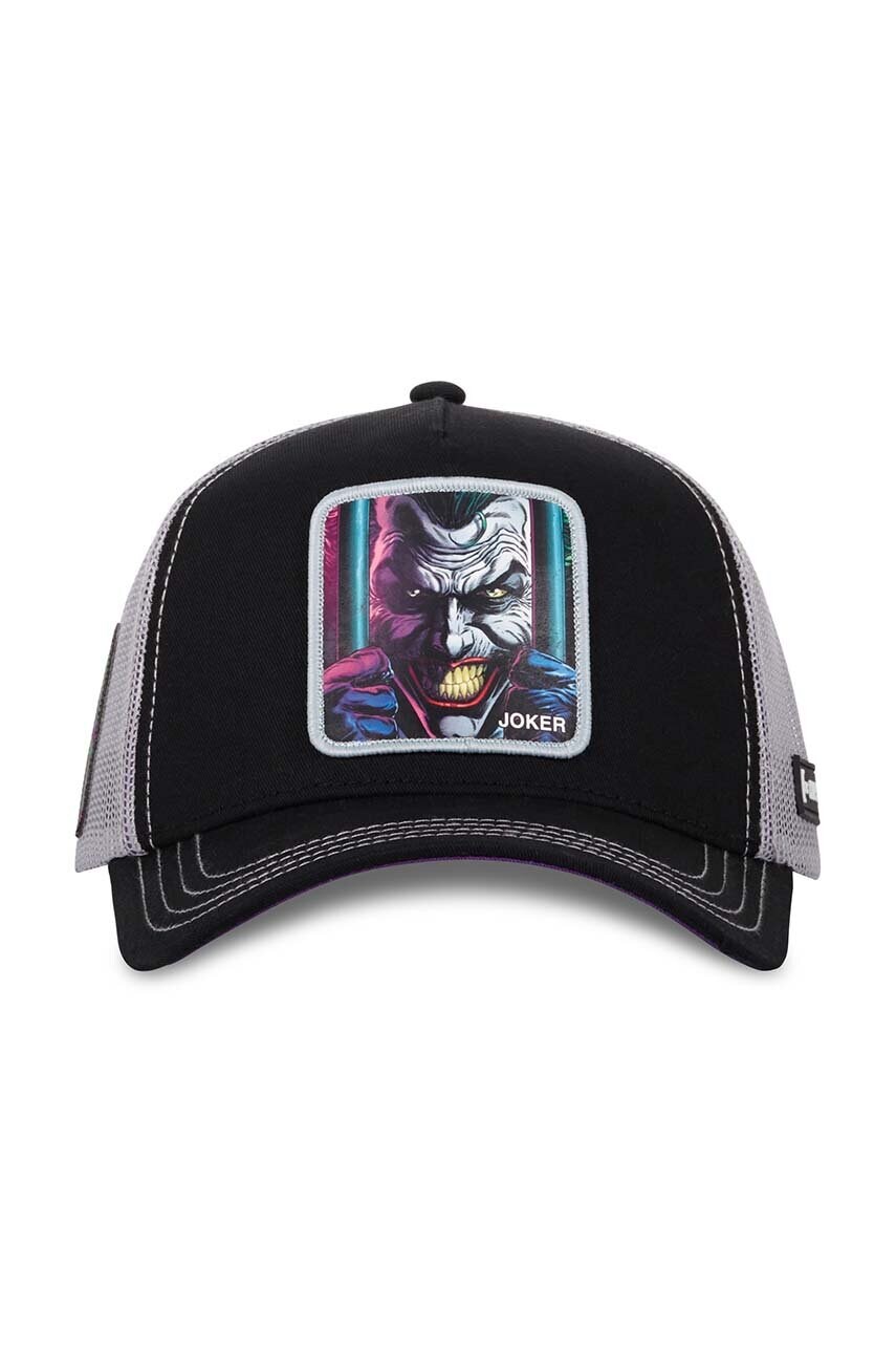 Кепка Capslab x DC Comics колір чорний з аплікацією CL/DC7/1/CT/JOK