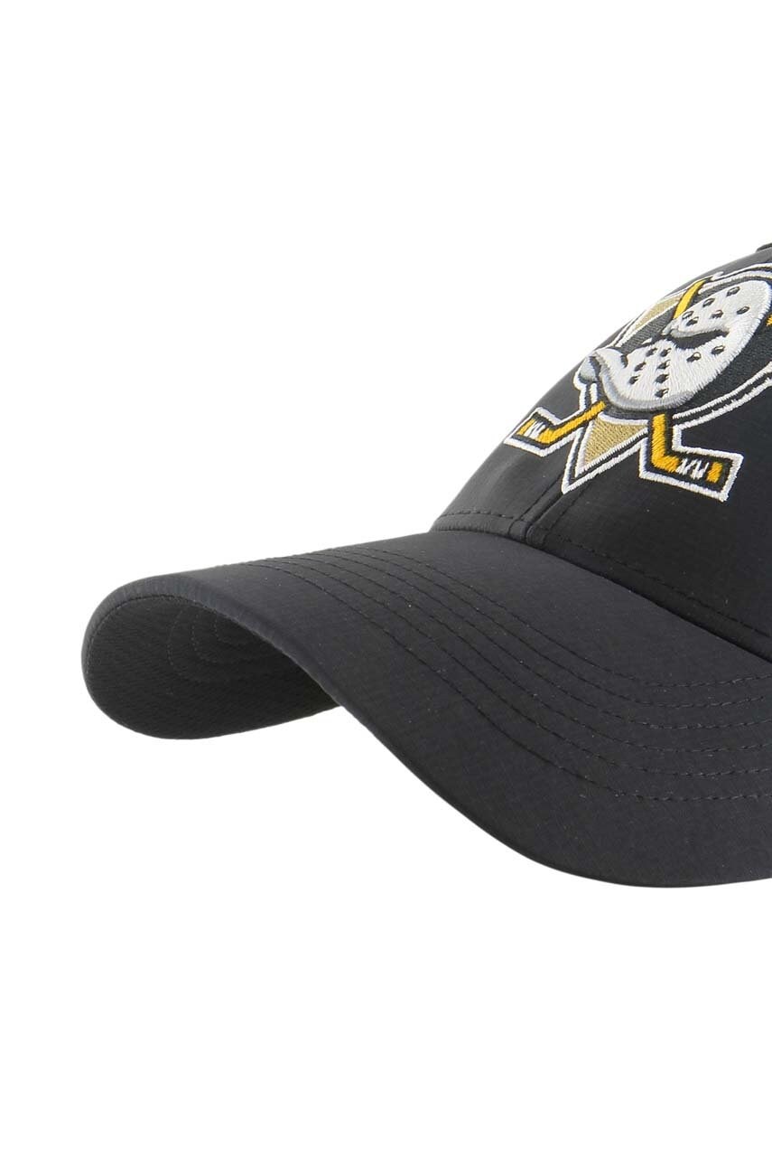 Кепка 47 brand Nhl Anaheim Ducks колір чорний з аплікацією