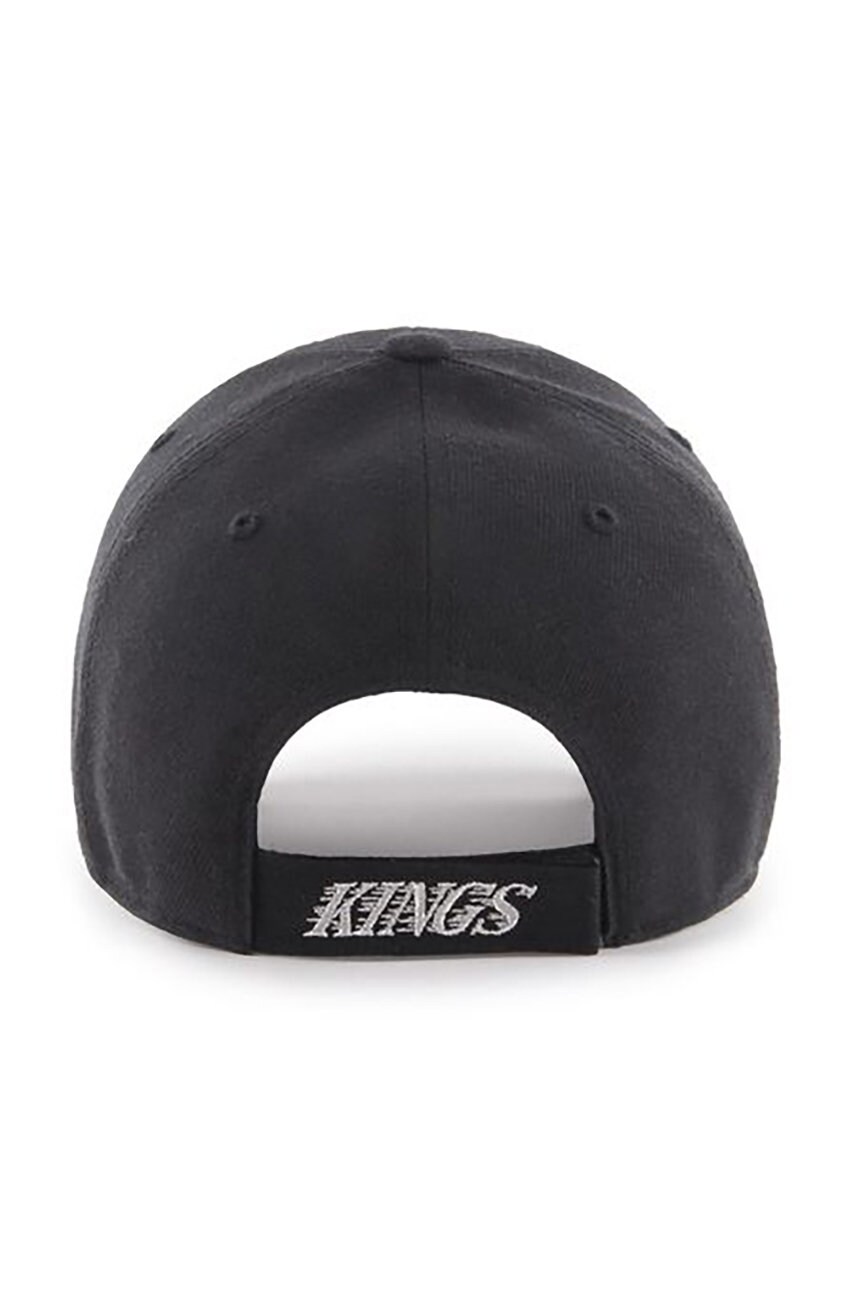 Кепка 47 brand Nhl Vintage La Kings колір чорний з аплікацією