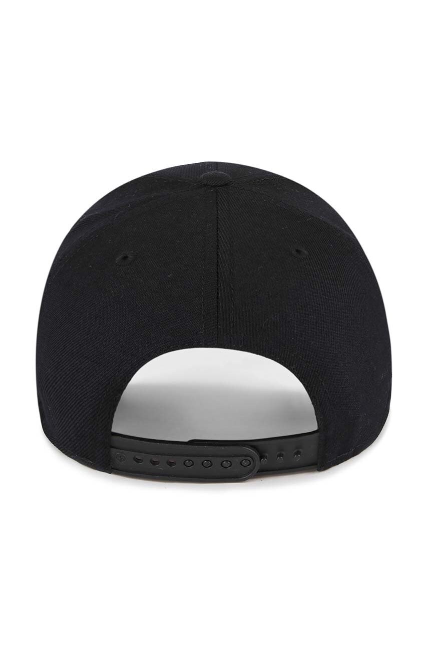 Кепка 47 brand Mlb New York Yankees колір чорний з аплікацією