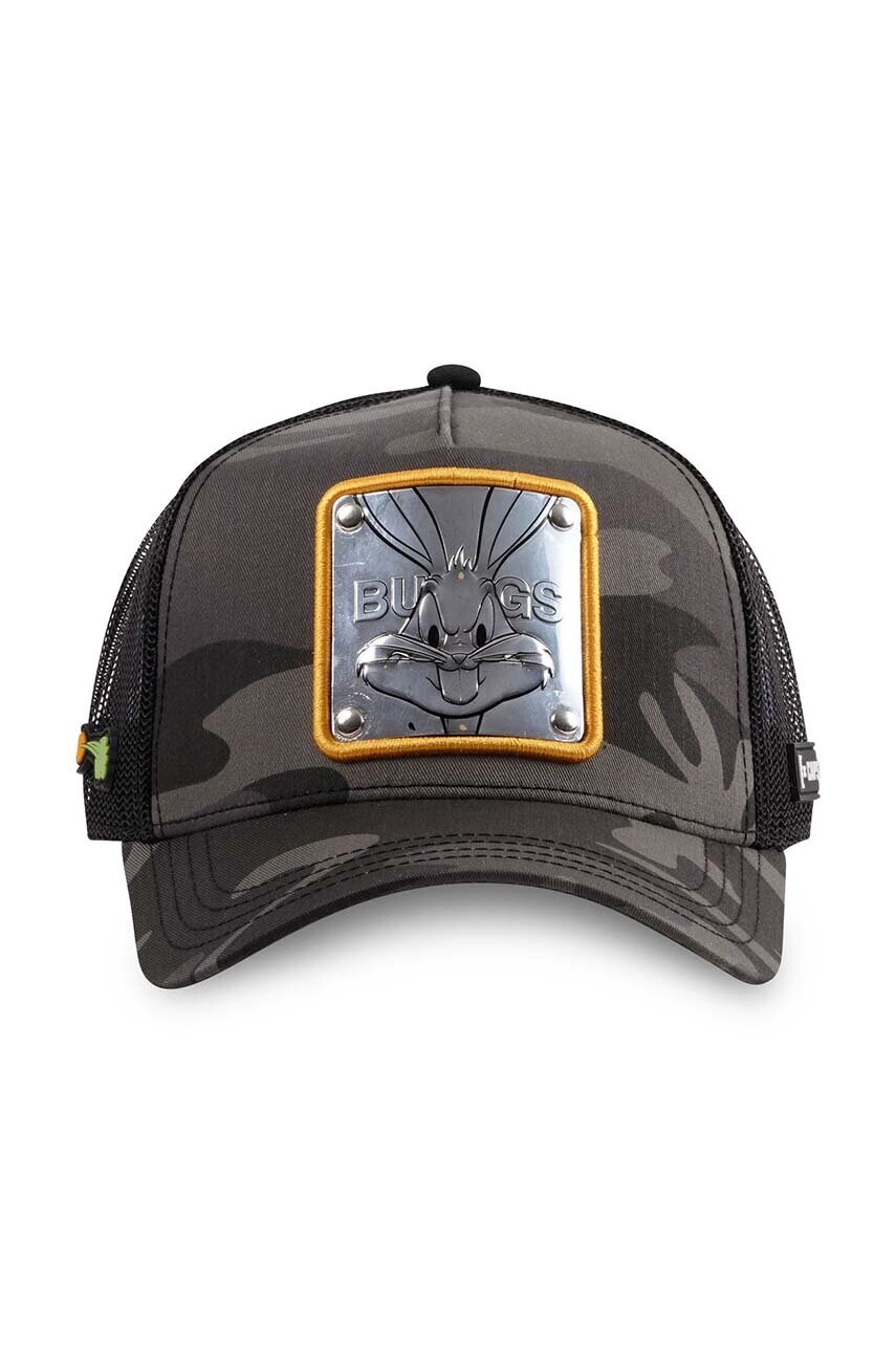 Кепка Capslab x Looney Tunes колір чорний візерунок CL/LOO8/1/CT/BUG3
