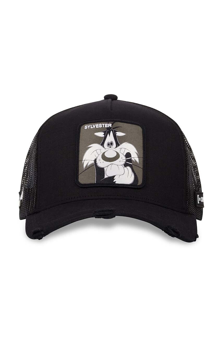 Кепка Capslab x Looney Tunes колір чорний з аплікацією CL/LOO10/1/CT/SYL