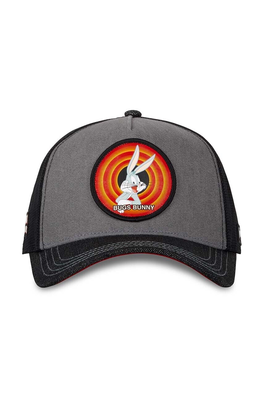 Кепка Capslab x Looney Tunes колір сірий з аплікацією CL/LOO10/1/PCT/VBU