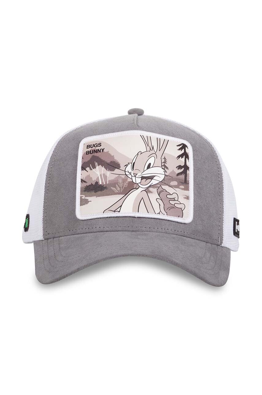 Кепка Capslab x Looney Tunes колір сірий з аплікацією CL/LOO9/1/PCT/BUG