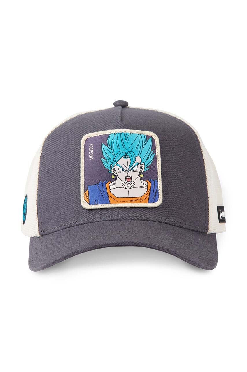 Кепка Capslab x Dragon Ball колір чорний з аплікацією CL/DBS4/1/CT/FUS