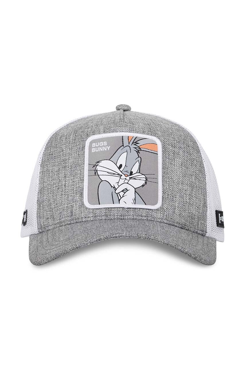 Кепка Capslab x Looney Tunes колір сірий з аплікацією CL/LOO10/1/CT/BUG