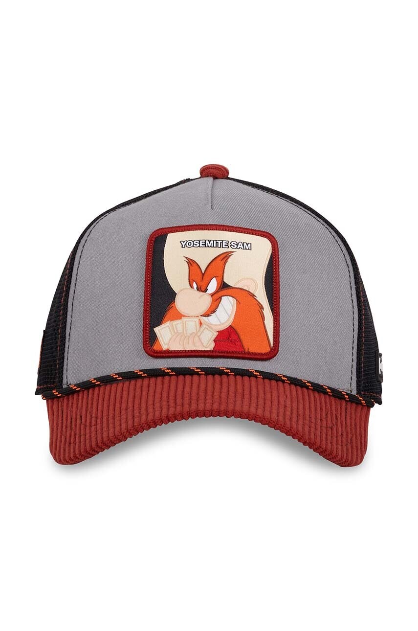 Кепка Capslab x Looney Tunes колір бежевий з аплікацією CL/LOO10/1/PCT/SAM