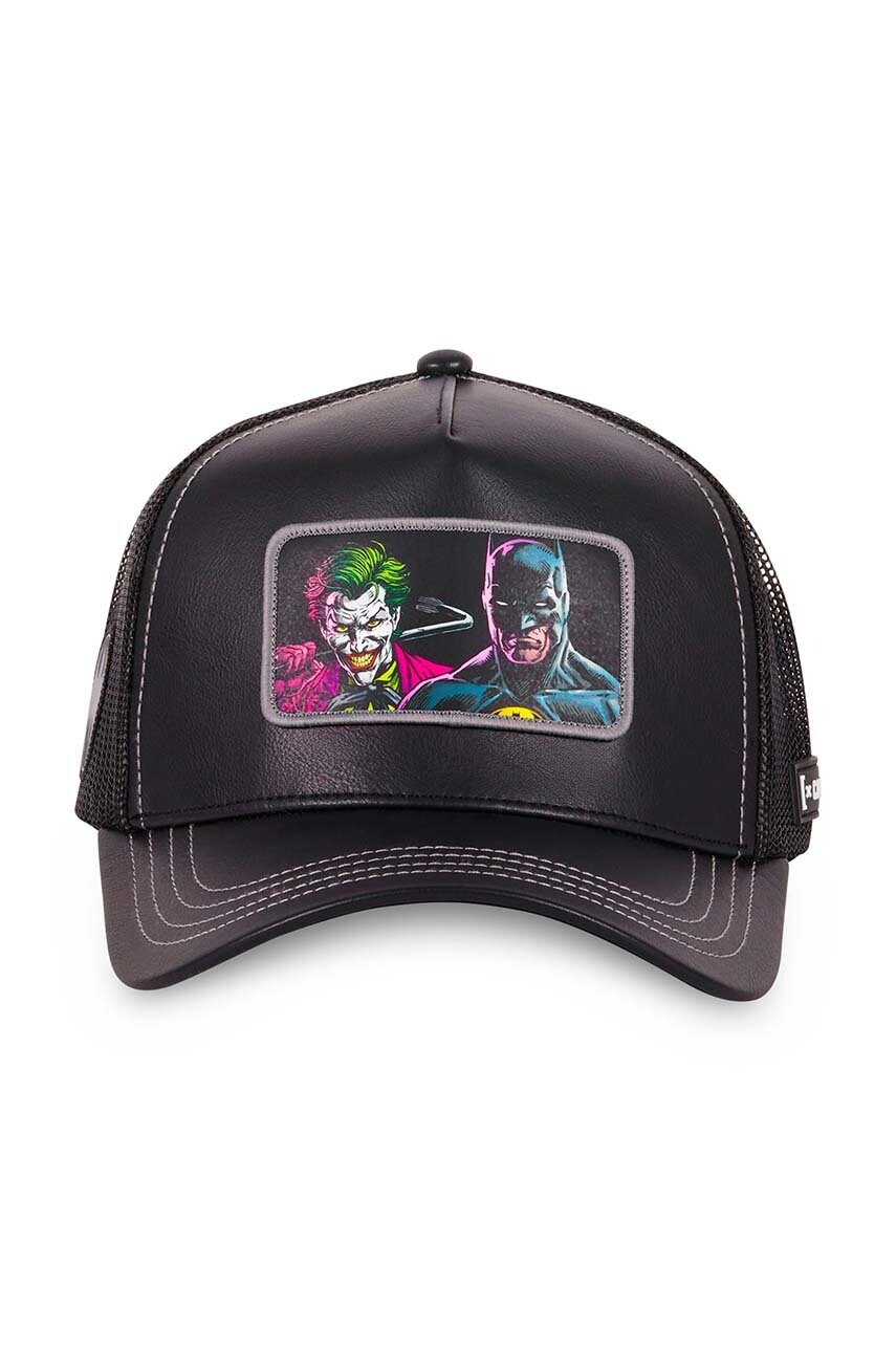 Кепка Capslab x DC Comics колір чорний з аплікацією CL/DC7/1/CT/RIV
