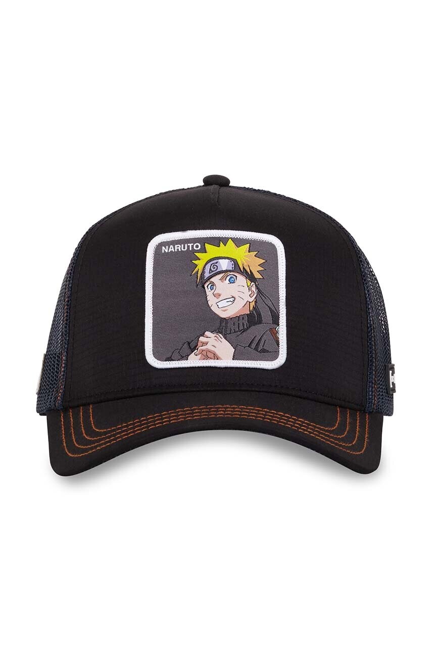 Кепка Capslab x Naruto колір чорний з аплікацією CL/NS3/1/PCT/GRP