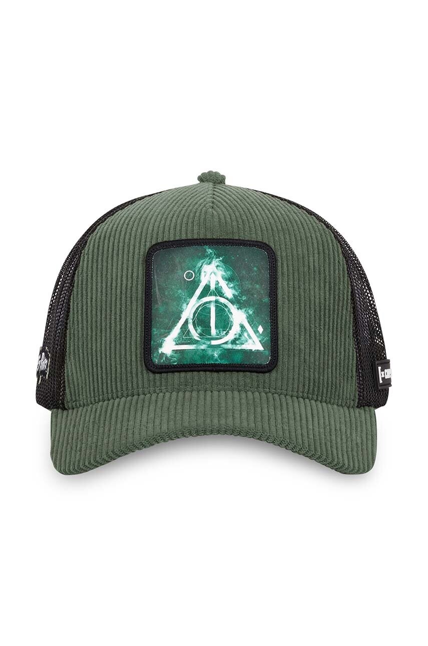 Кепка Capslab x Harry Potter колір сірий з аплікацією CL/HP2/1/CT/POT1