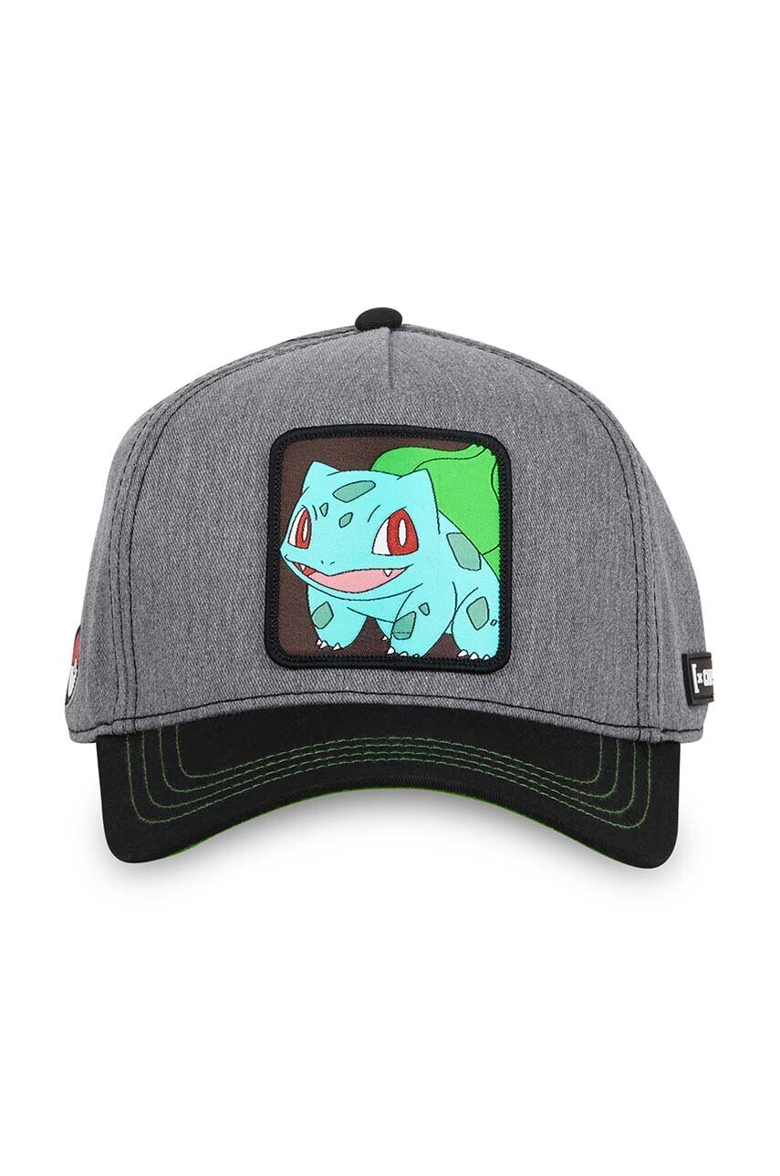 Кепка Capslab x Pokemon колір чорний з аплікацією CL/PKM5/1/CT/BUL