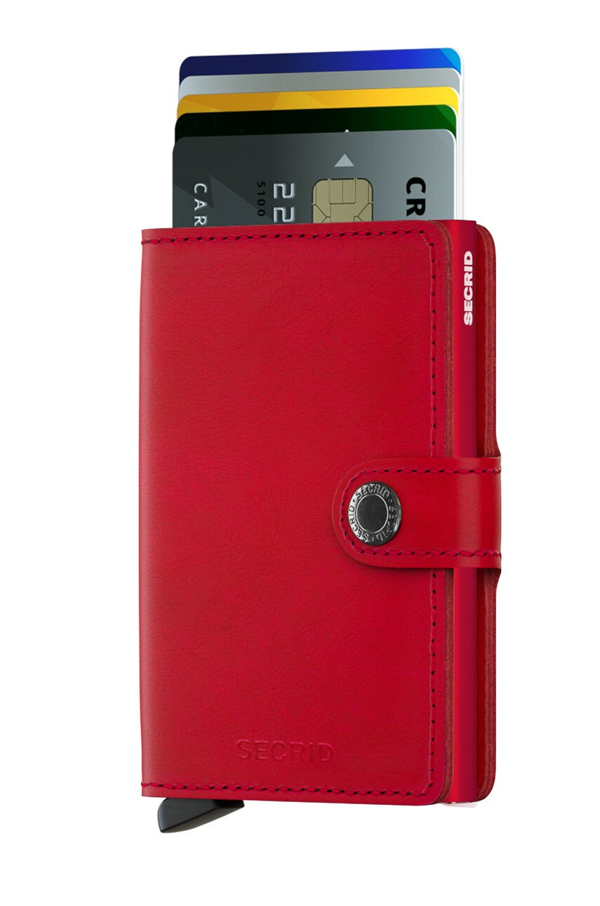 Secrid - Шкіряний гаманець M.Red.Red-Red.Red